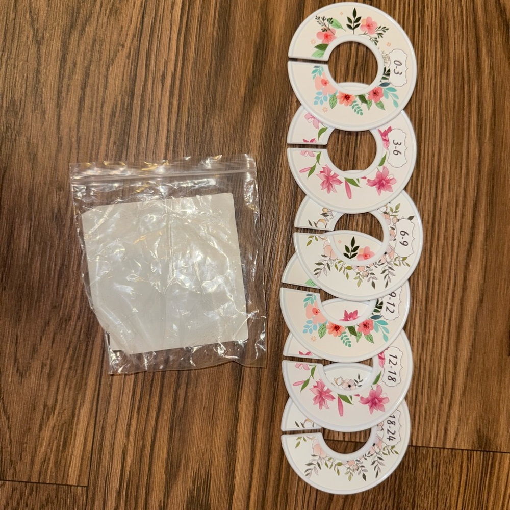 Floral Milestone Party Discs